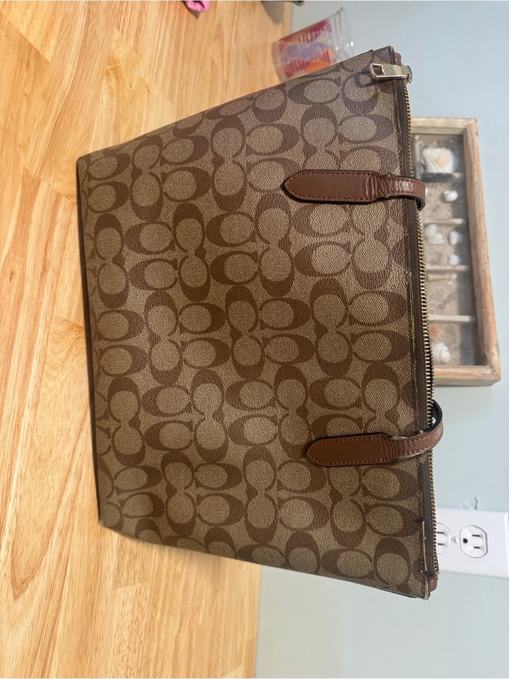 Coach Brown tote